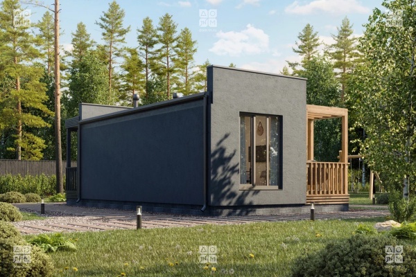 Дом панельно-каркасный Атмосфера 39 (50кв.м)