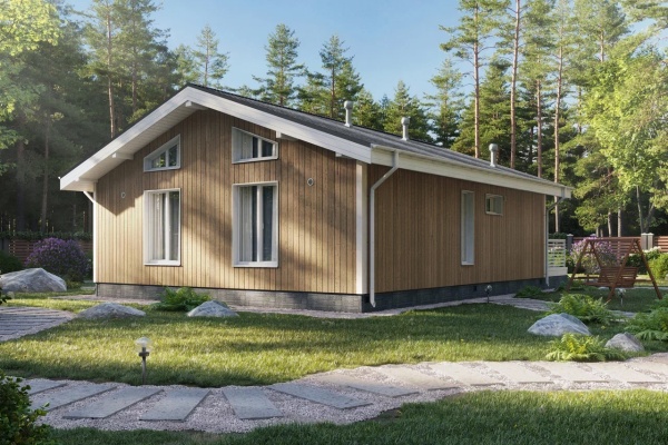 Дом панельно-каркасный Моне 75 (104кв.м)